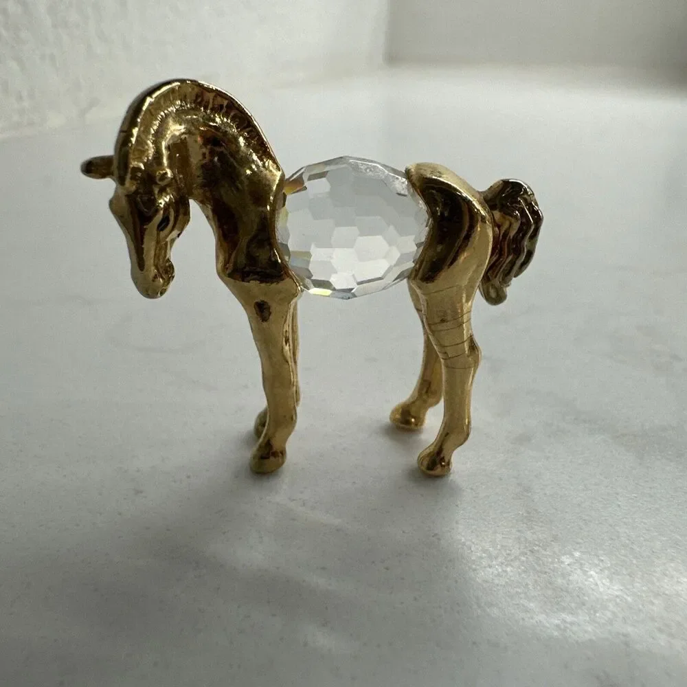Lencia Austria Star Collection Miniature Crystal Figurine Stocking Stuffer Gift